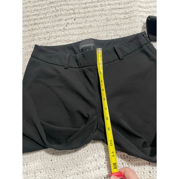 Cynthia Rowley Dress Pants Side Zip Stretch Women's Size 4 Black Office Career - Picture 3 of 9